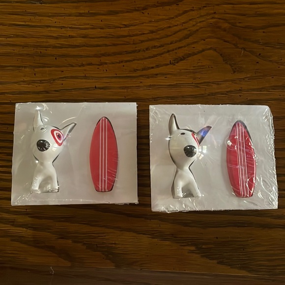 Target Bullseye Mini Dog & Surfboard Prop Pack Fairy Garden Playground 2023 - Picture 1 of 5